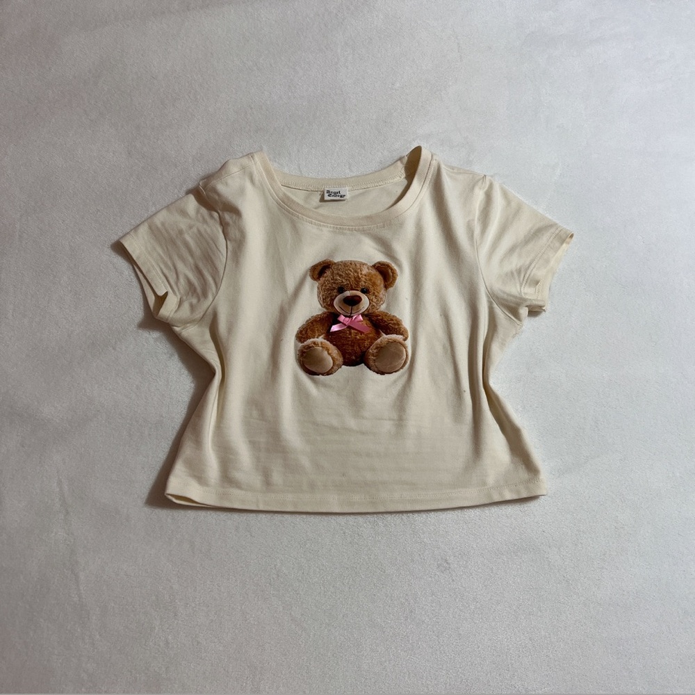 Teddy Bear Coquette Baby Tee